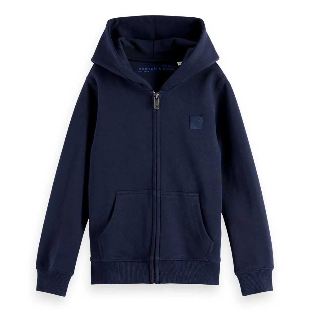 

Толстовка Scotch & Soda Core Regular Fit Logo Badge full zip, синий