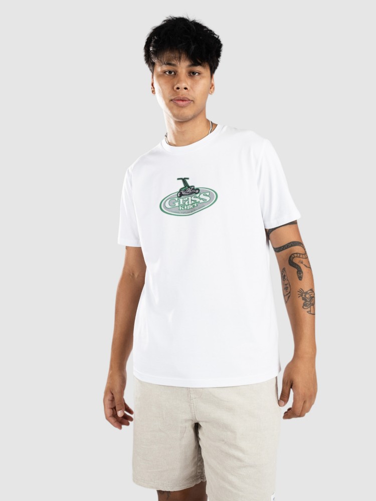 

Футболка Iriedaily X Blue Tomato Grass Killer T-Shirt, white