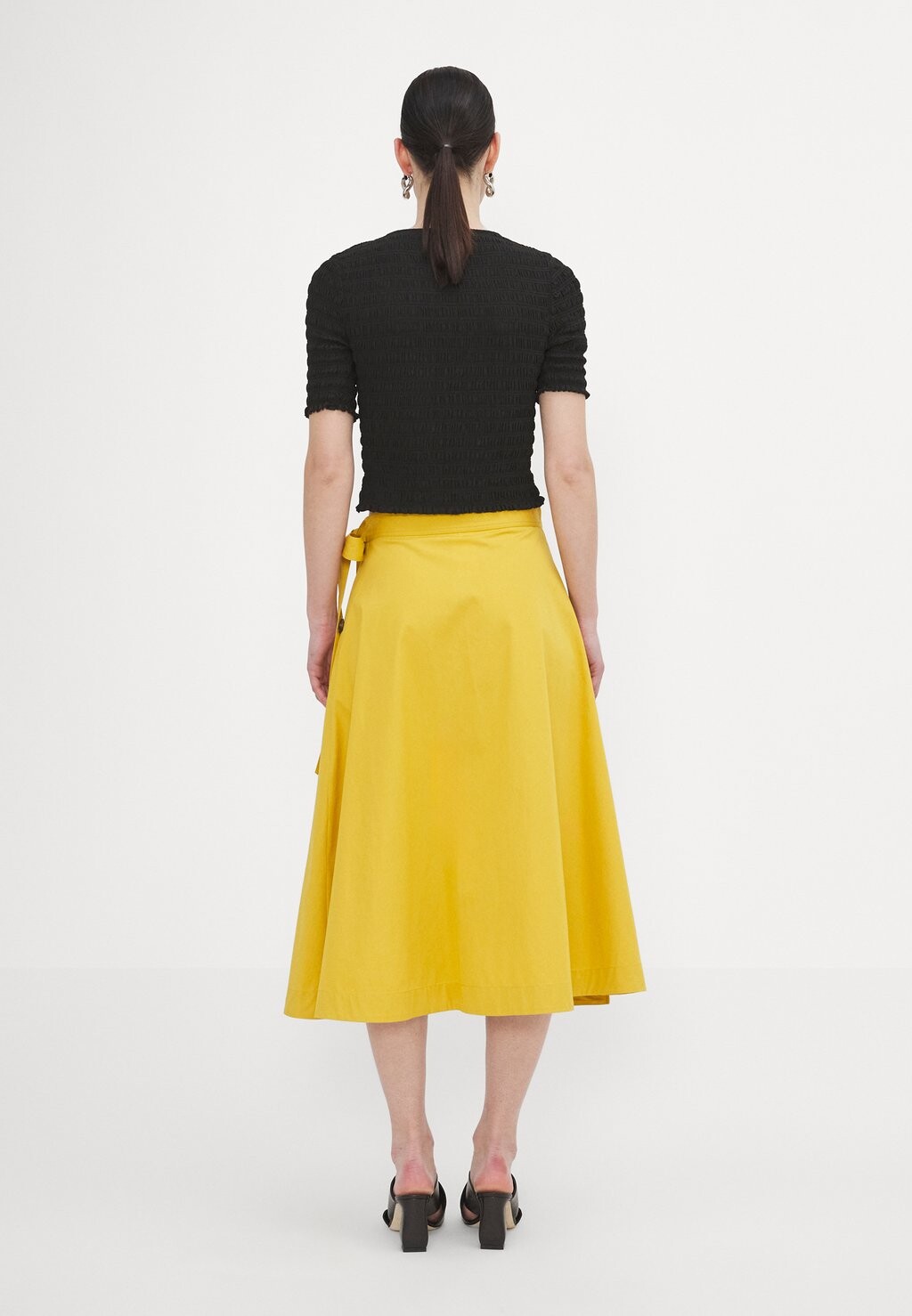 

Принт на футболке SOLID SMOCK MICHAEL Michael Kors, черный