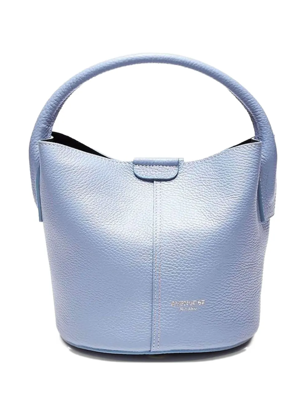 

Мини-сумка из кожи в форме ведра avenue 67, синий