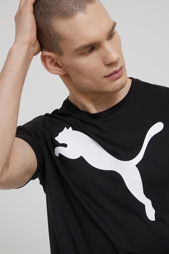 

Тренировочная футболка Active с большим логотипом Puma, черный