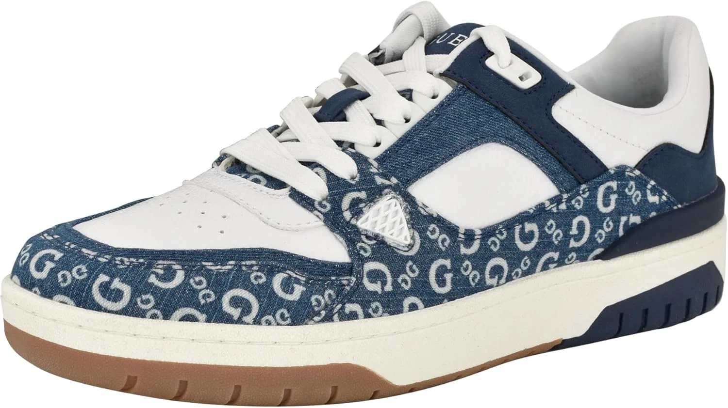 Мужские кроссовки GUESS Nadine, White Denim Multi 140