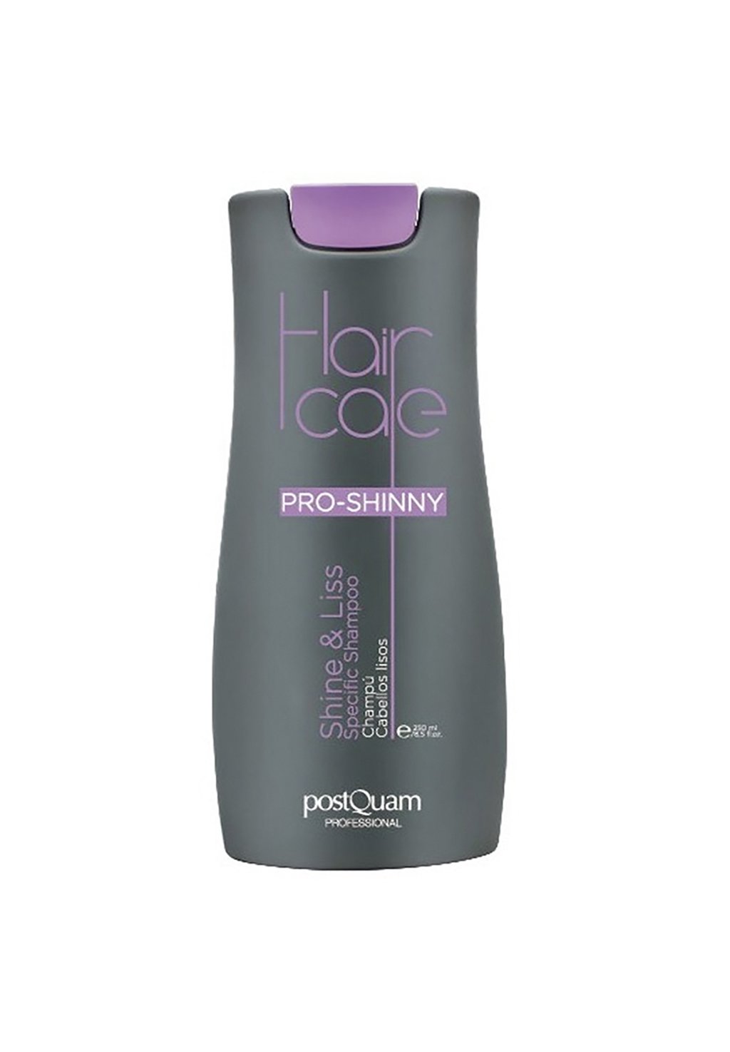 

Шампунь Postquam Hair Care Specific Shampoo Shine & Liss 250 Ml. PostQuam, белый