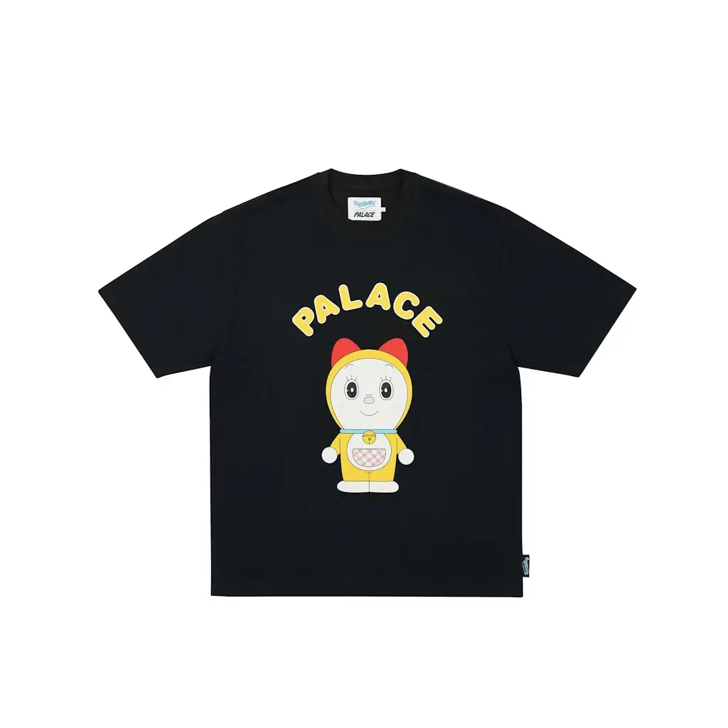

Футболка Doraemon/A, FW25 DORAEMON T SHIRT Unisex PALACE, черный