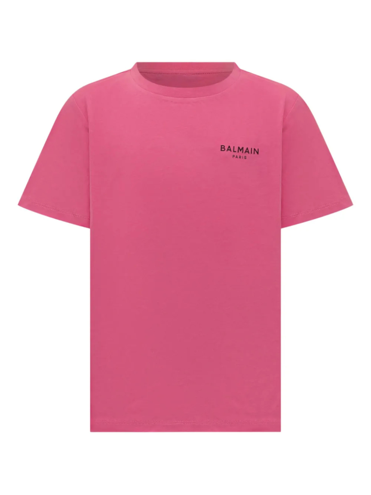 

Футболка с логотипом Balmain Kids, розовый