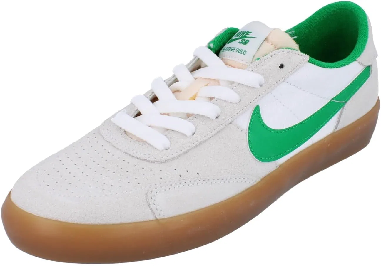 Кроссовки Nike SB Heritage Vulc, Summit White Lucky Green 101