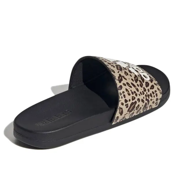 Тапочки adilette comfort slides Adidas, черный — фото 4