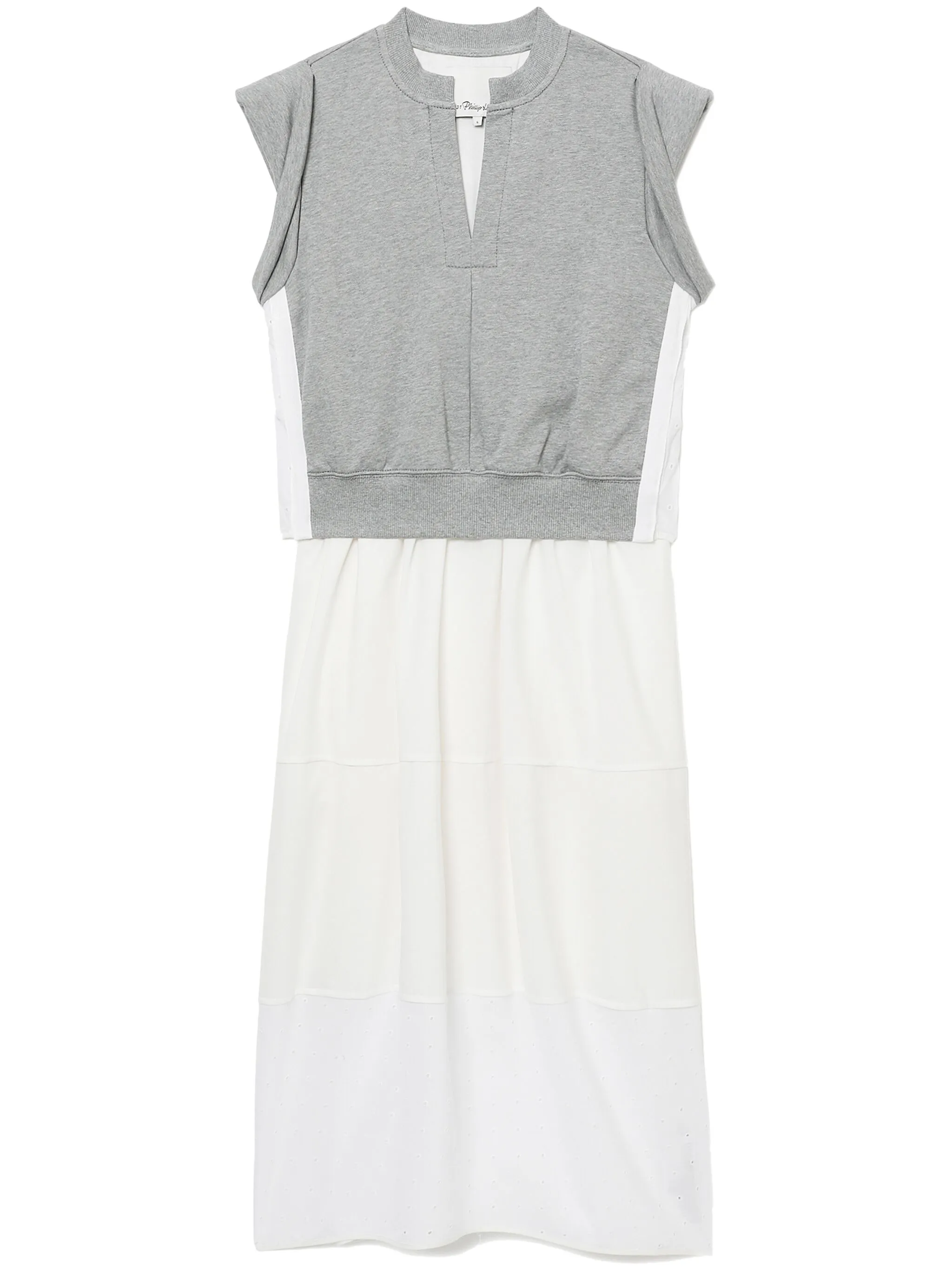 

Многослойное платье миди из джерси 3.1 Phillip Lim, белый