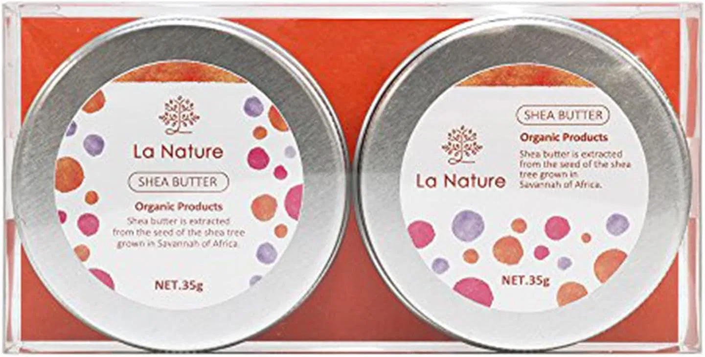 Набор Nagomi Aroma — Нагоя Аромы Натуральное масло ши, 70 г, набор 2 шт., крем