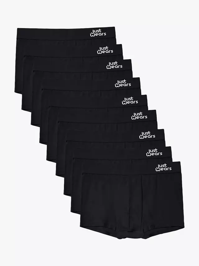 

Трусы JustWears Active 9 шт, цвет all/black