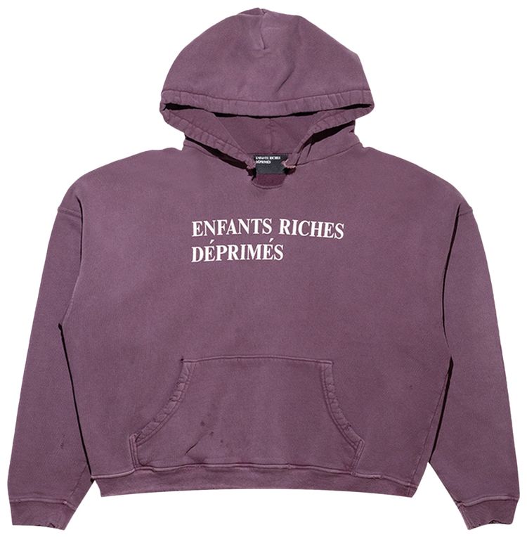 

Худи Enfants Riches Déprimés Classic Logo Hoodie 'Mud Red', красный