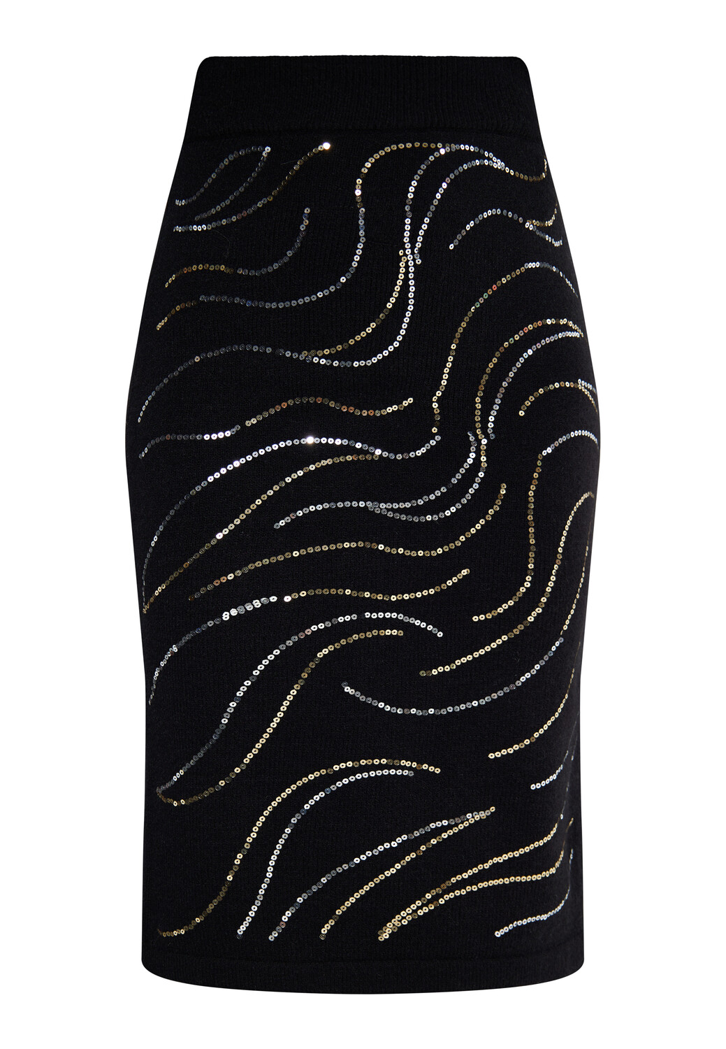 

Юбка до колена usha BLACK LABEL Midi, черный