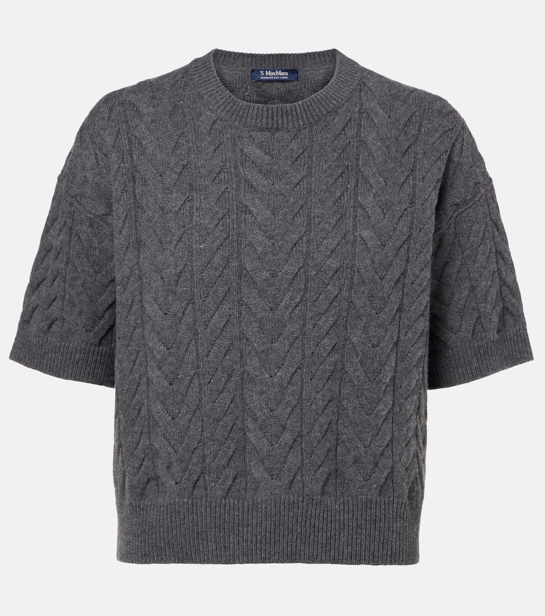 

Доминус шерстяной топ S Max Mara, Grey Melange