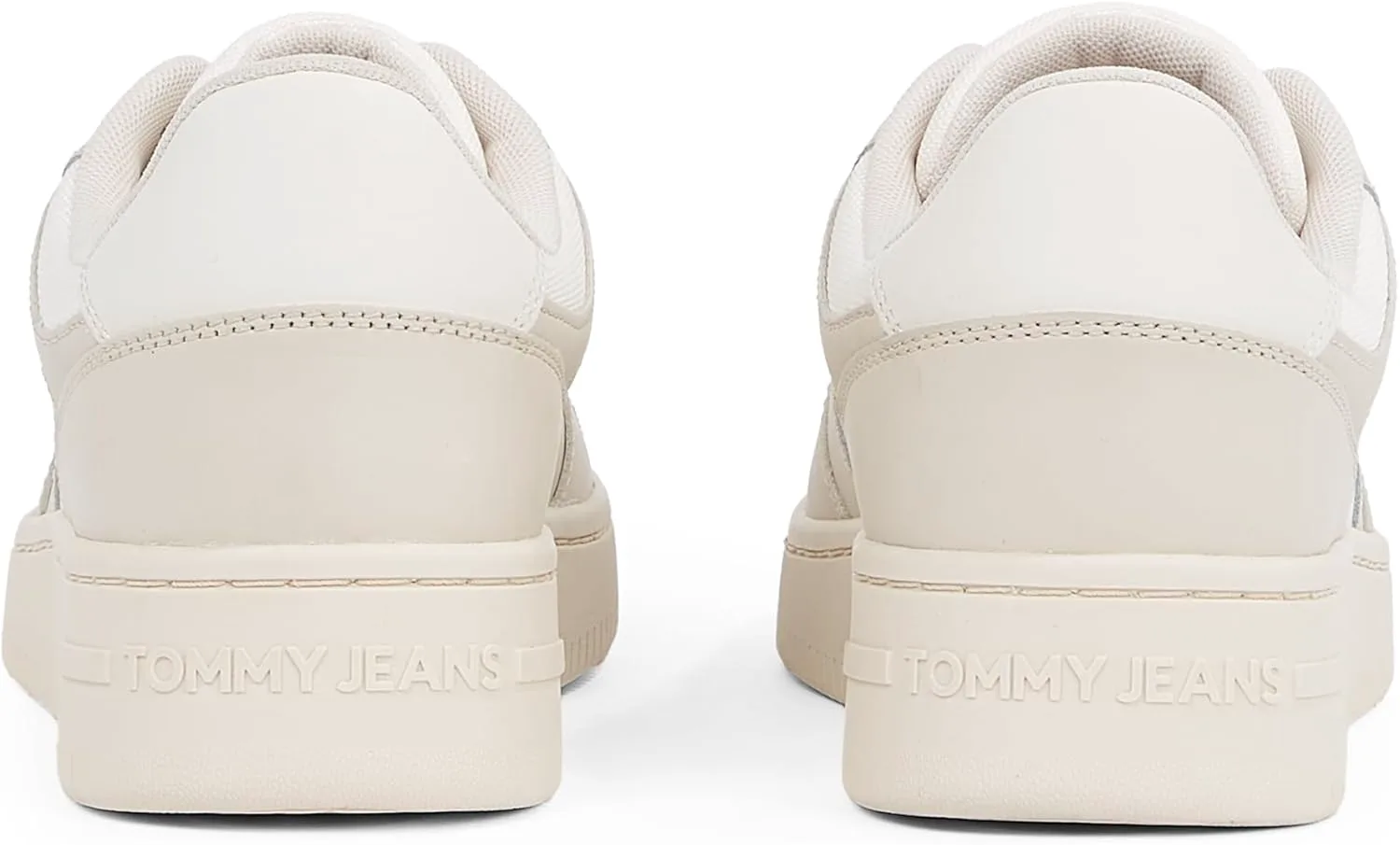 Мужские повседневные кроссовки Tommy Jeans с чашеобразной подошвой, слоновая кость — фото 4