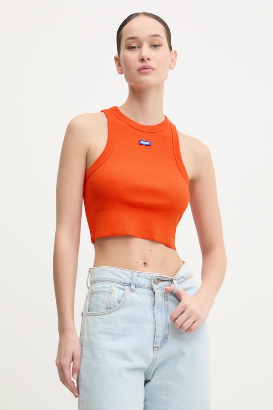 

Топ-майка HUGO Blue, оранжевый