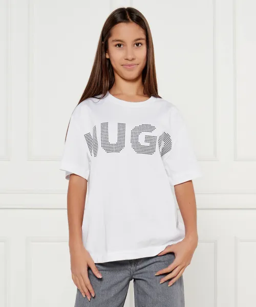 

Футболка Regular fit Hugo Kids, белый