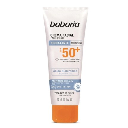 

Babaria Крем для лица Spf50 75мл
