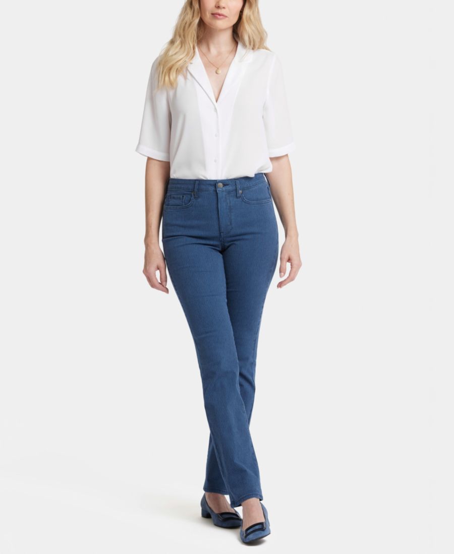 

Женские джинсы Billie Mini Bootcut NYDJ, Icy Stripe