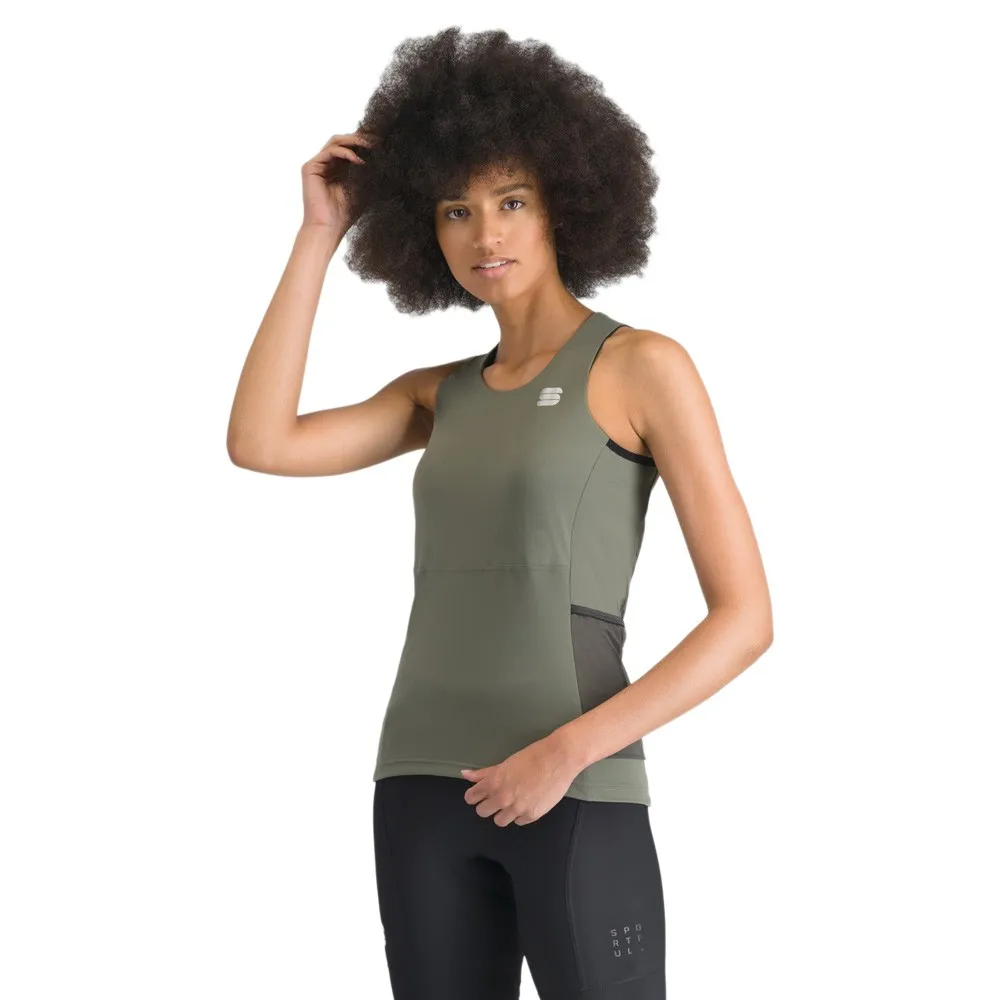 

Джерси без рукавов Sportful Supergiara, зеленый