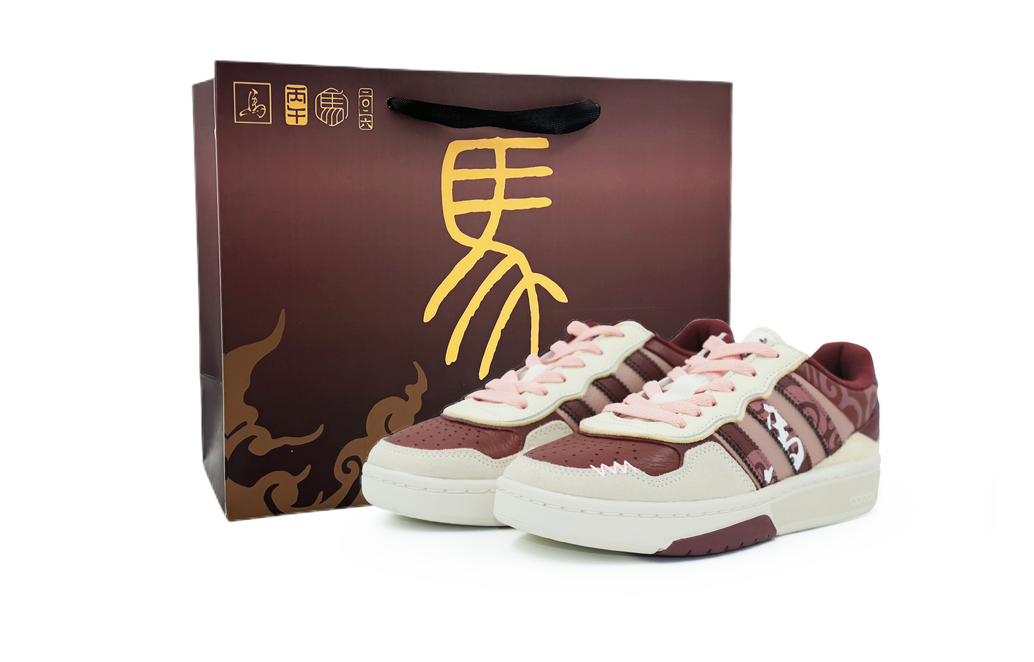 

Adidas Originals Кроссовки для скейтбординга Courtic Thermal Abrasion Resistant Low Top Unisex красные