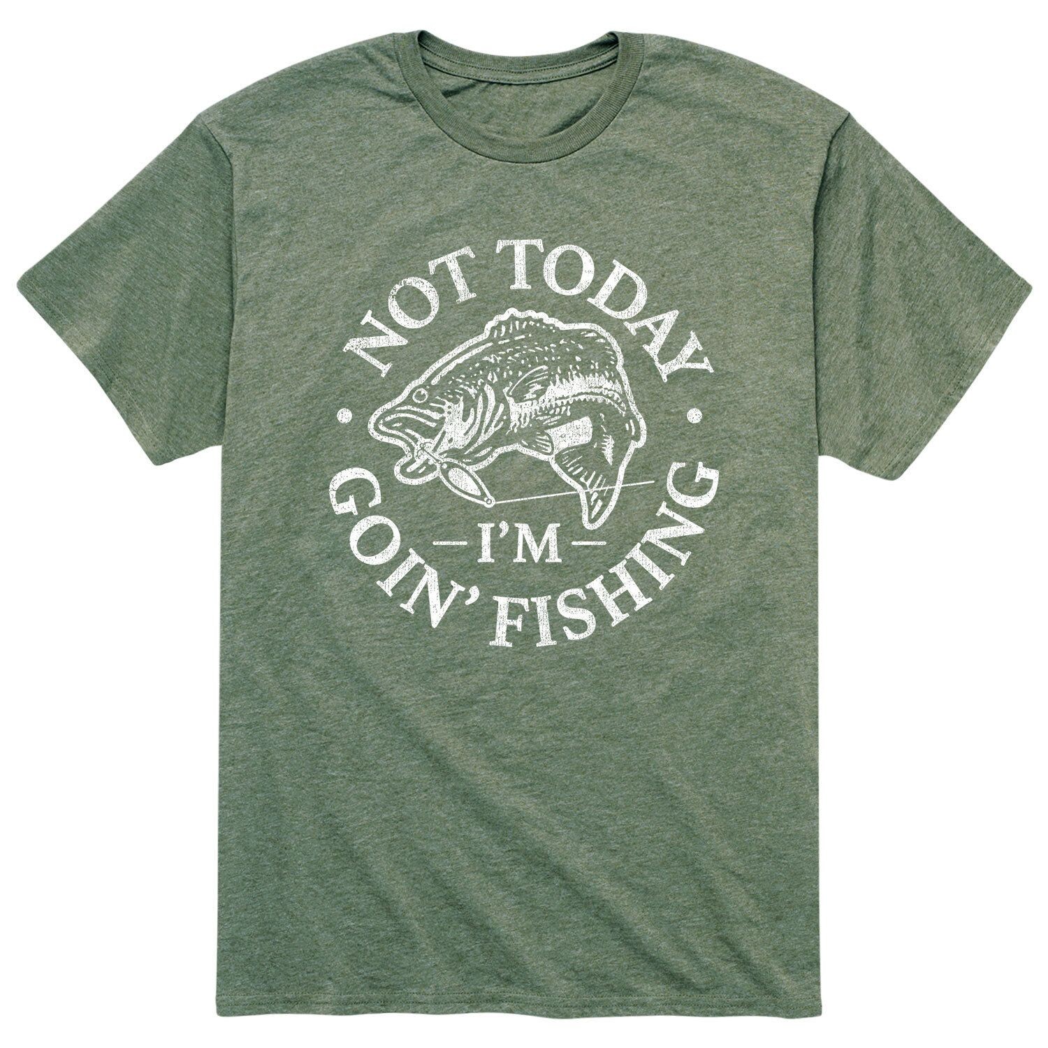 

Мужская футболка Not Today Goin Fishing Licensed Character