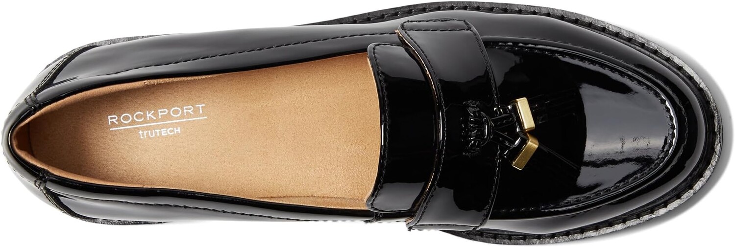 Лоферы Rockport Kacey Tassel, цвет Black Patent — фото 2