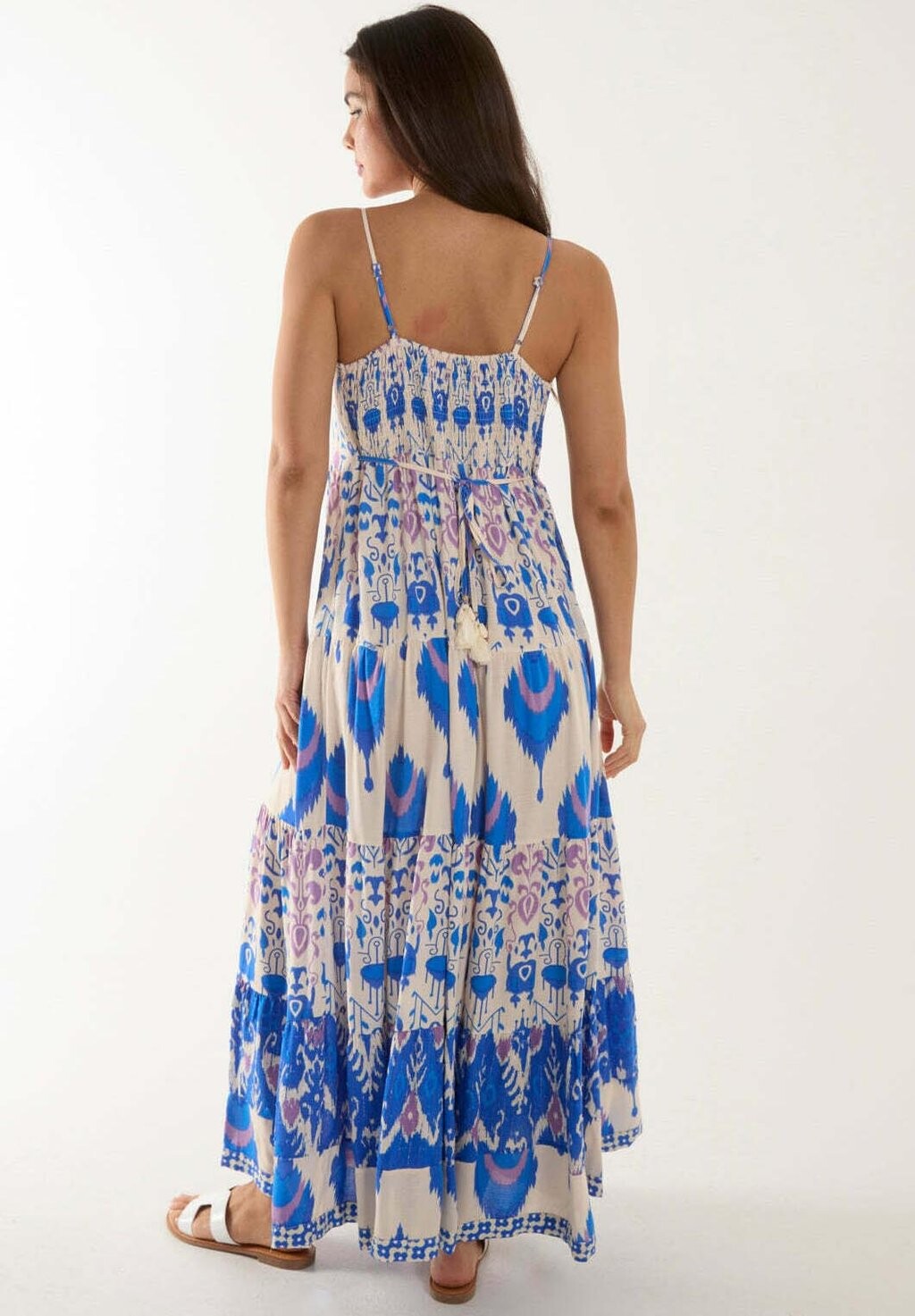 

Платье макси TIERED Blue Vanilla, синий