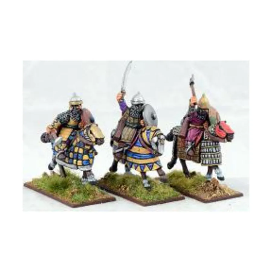 

Тимуридская средняя кавалерия с ручным оружием, Gripping Beast Miniatures - The Timurids (28mm)