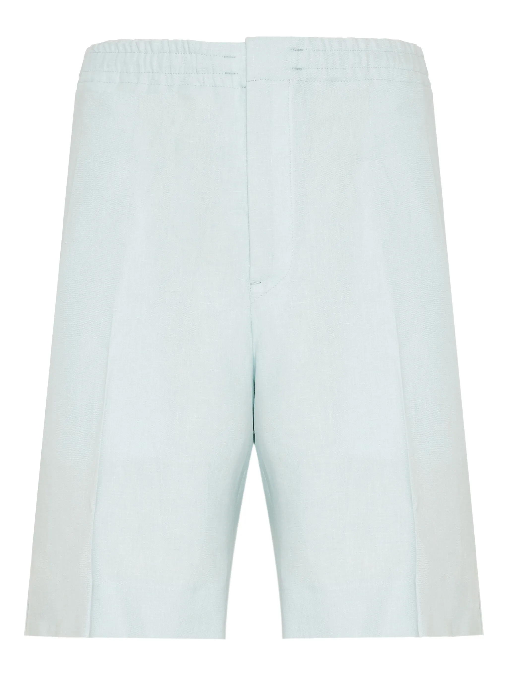 

Шорты-бермуды с эластичным поясом Zegna, синий