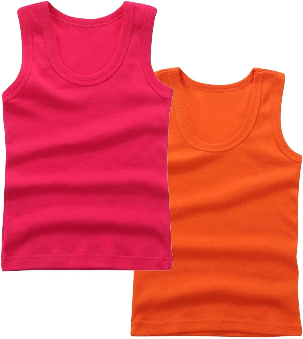 Детские топы без рукавов 2 Pack Zzalalana, Hot Pink