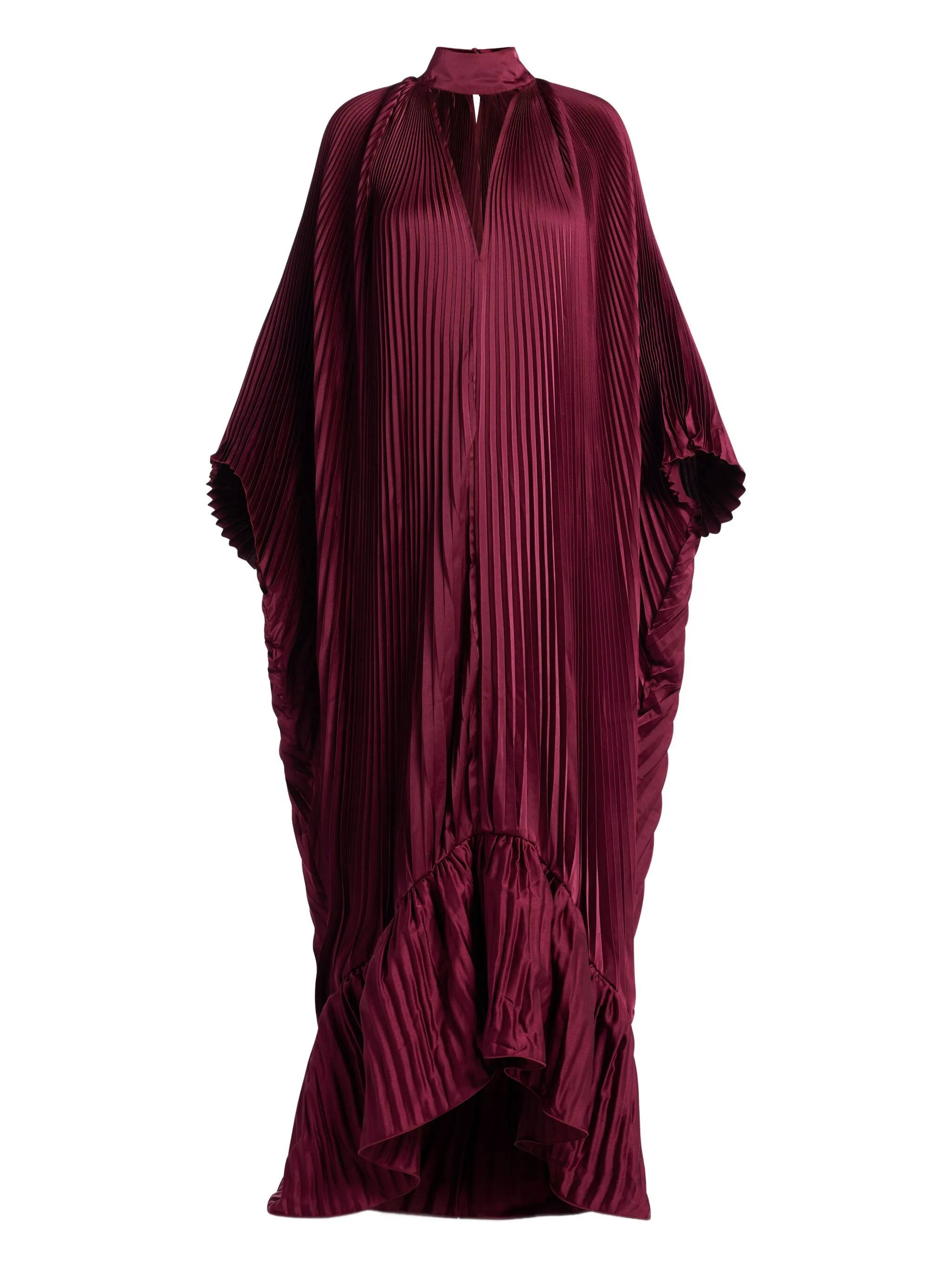 

Платье макси Empire с оборками L'Idée, красный