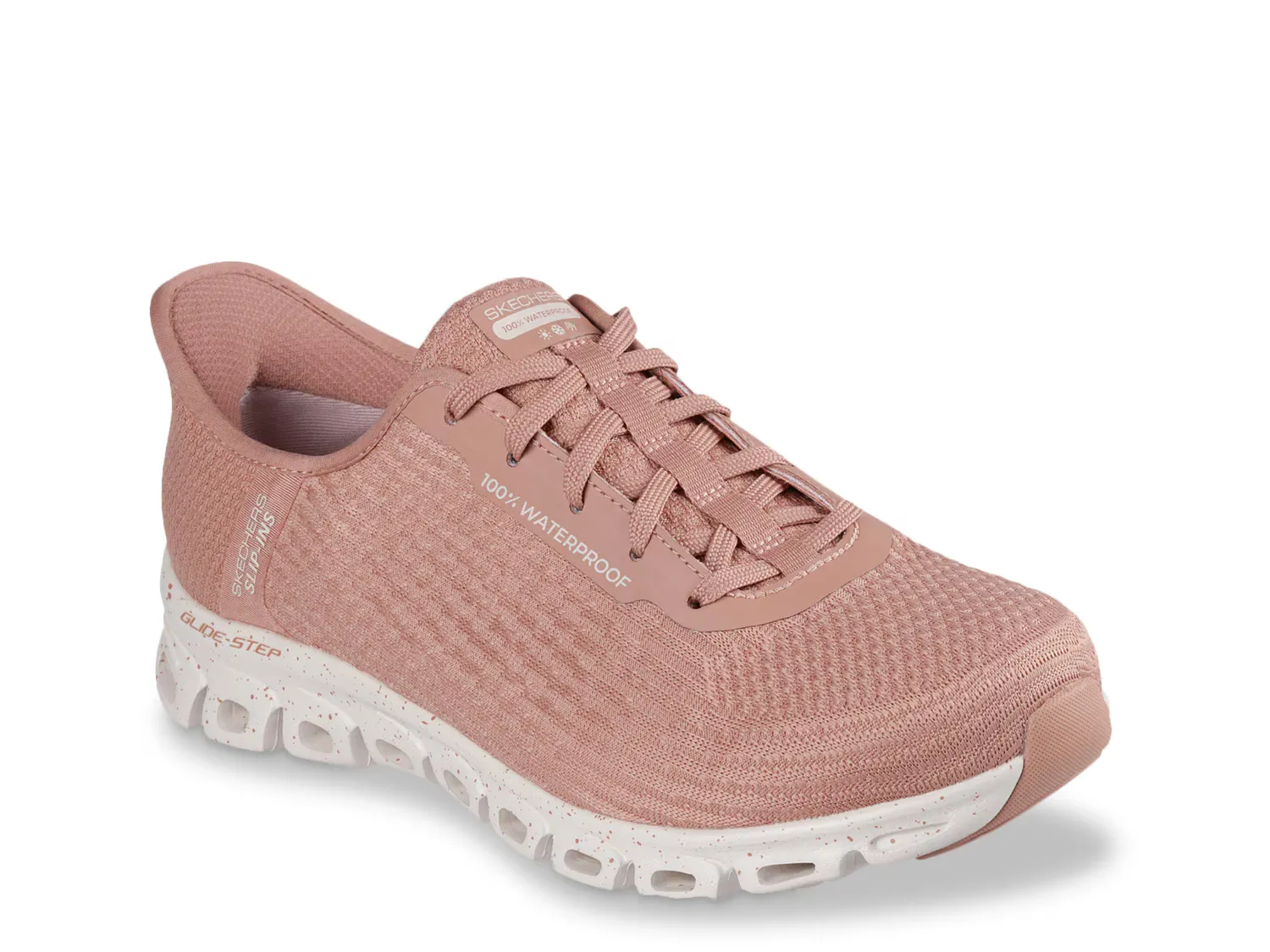 

Кроссовки Slip-Ins Glide-Step Rainy Day Sneaker Skechers, светло-розовый