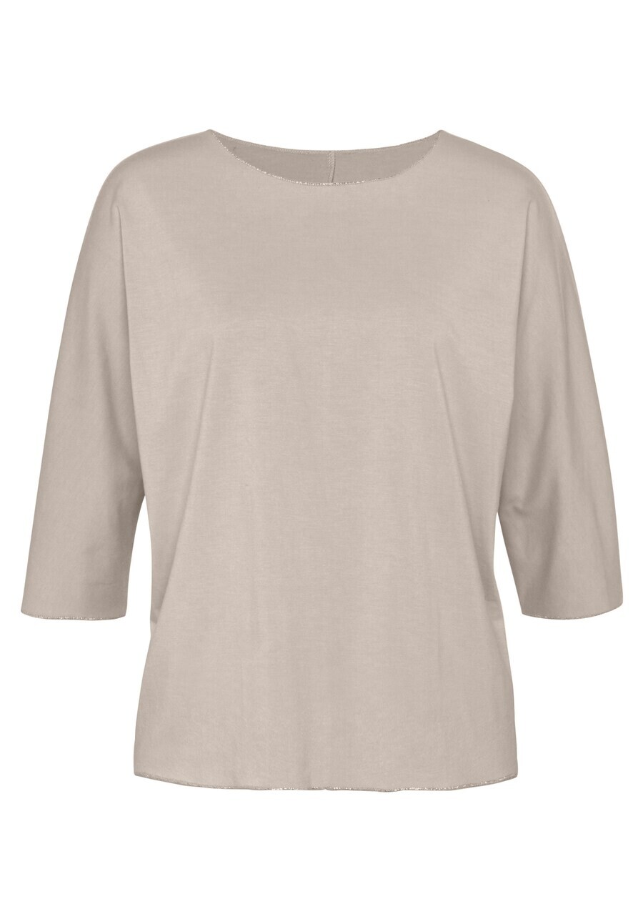 

Топ LASCANA Shirt, бежевый