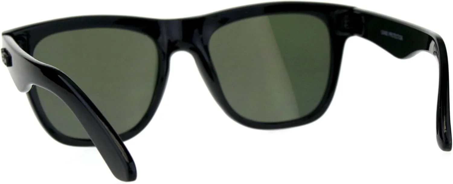 

Солнцезащитные очки PASTL KUSH, унисекс, квадратная оправа с роговым рисунком, черная, зеркальная, защита от УФ-излучения 400, Shiny Black (Orange Mirror)