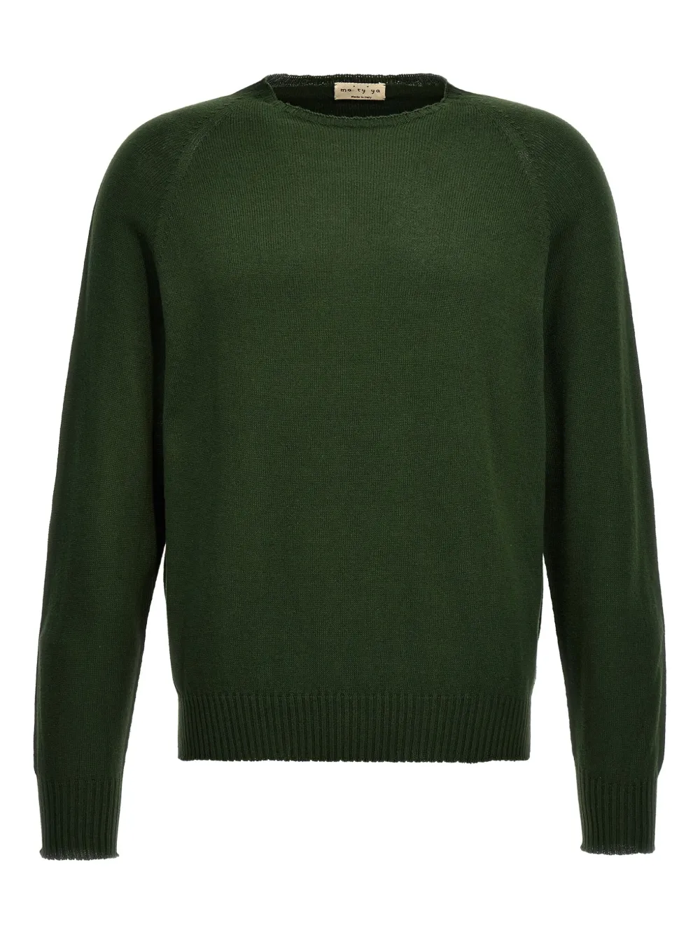 

Свитер с круглым вырезом Ma'ry'ya, зеленый