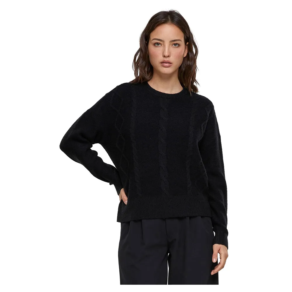 

Свитер Urban Classics Cabel Knit, черный