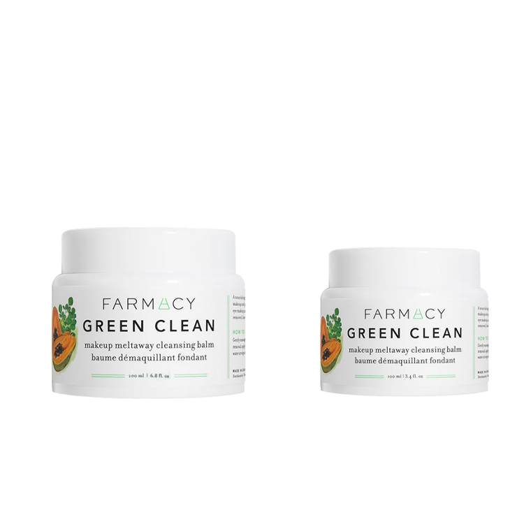 

Бальзам для глубокого очищения осветляющий увлажняющий 200 мл FARMACY, two-piece set: cleansing balm 100ml+cleansing balm 200ml