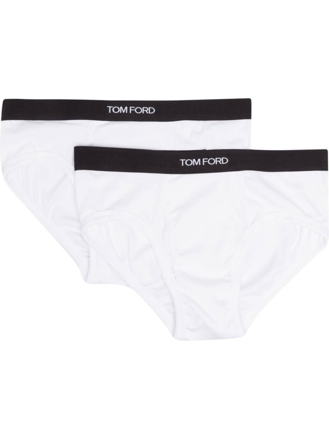 

TOM FORD комплект из двух трусов-брифов с логотипом, белый