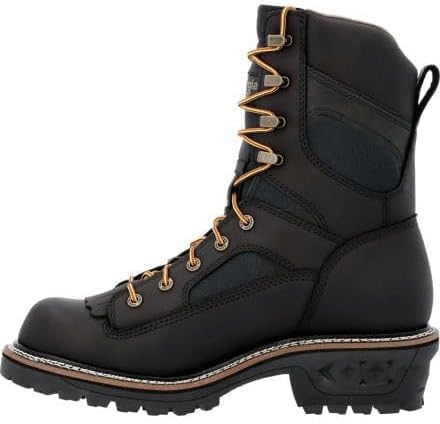 Влагостойкие ботинки Georgia Boot LTX Logger черного цвета — фото 3