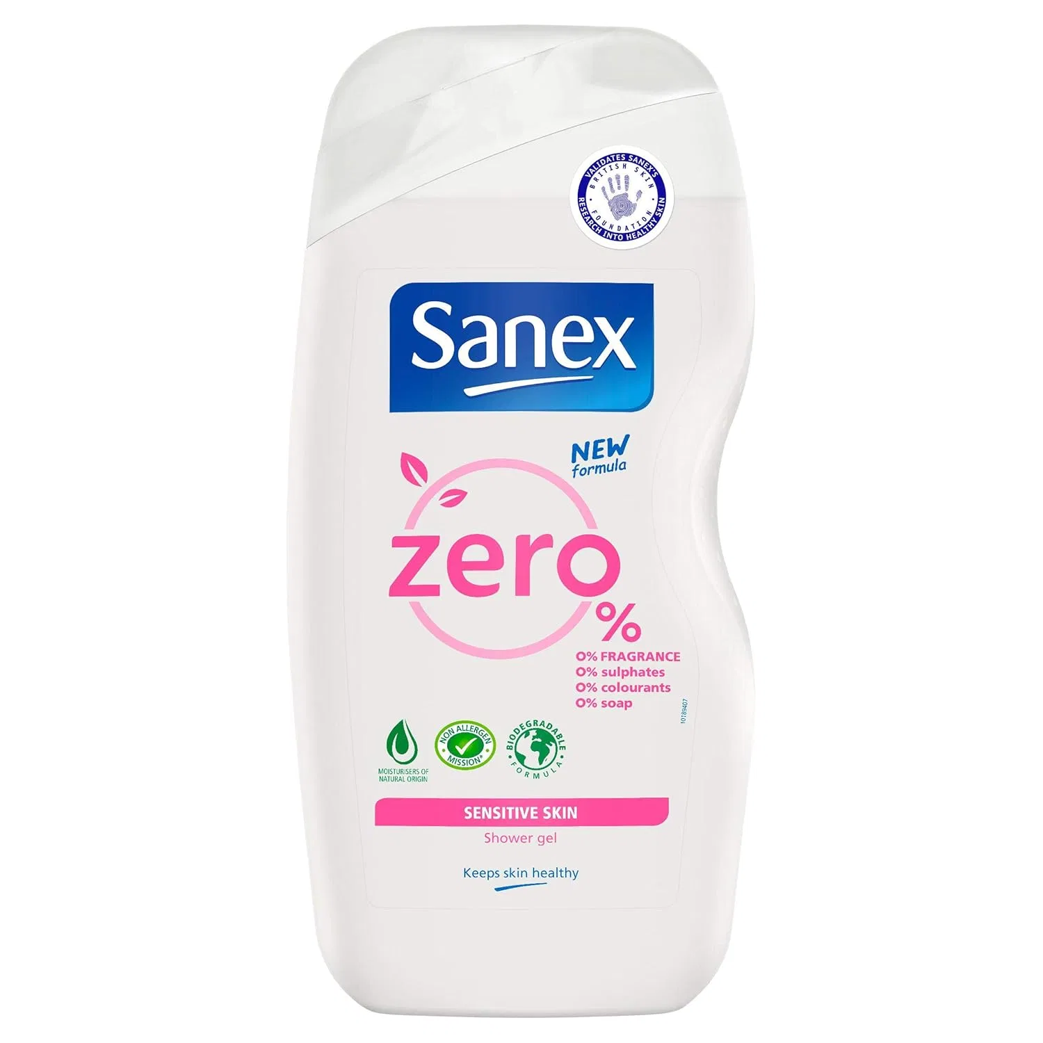 Гель для душа Sanex Zero% Sensitive Skin, 6 x 250 мл Sanex