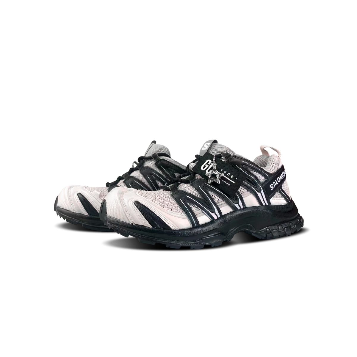 Кроссовки для трейлраннинга и тренировок XA PRO 3D Cushioning Support Low top Unisex Pink SALOMON, черный — фото 4
