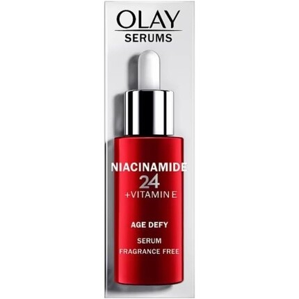 Сыворотка Olay — Niacinamine 24 с витамином Е Age Defy без запаха, Generic, 40 мл