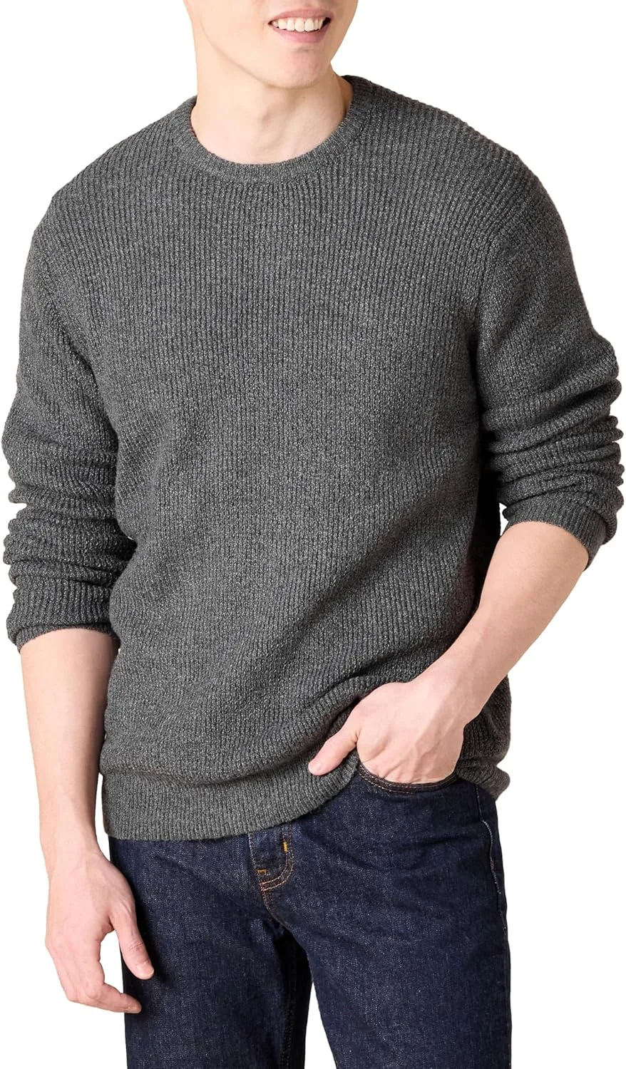 

Толстовка Amazon Essentials с длинным рукавом и мягкой вафельной вязкой