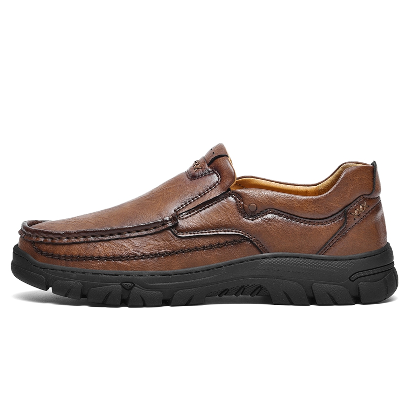 

Wen Nai Повседневные туфли мужские красно-коричневые