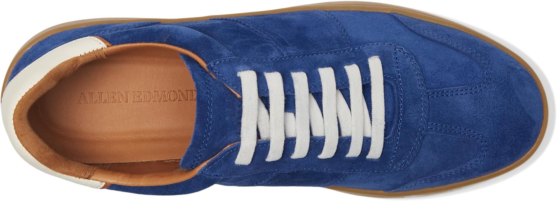 Кроссовки Allen Edmonds Men's Ludlow Slip-On Shoes, Indigo Suede — фото 2
