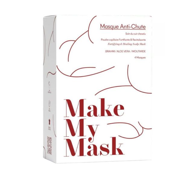 

Маска для кожи головы против выпадения и для роста волос, 4 шт./1 уп. Makemymask