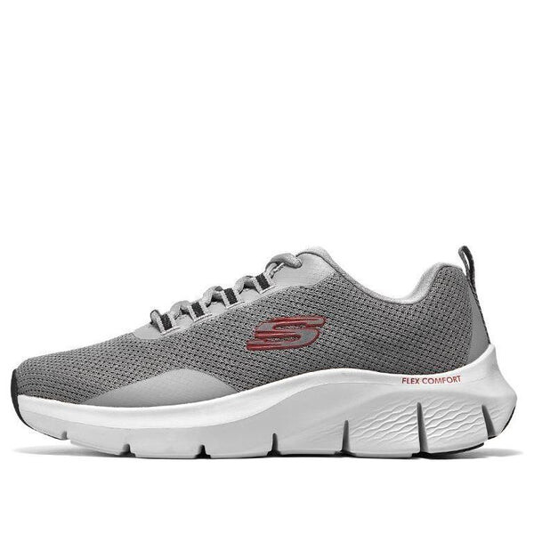 

Кроссовки flex comfort serron 'grey' Skechers, серый