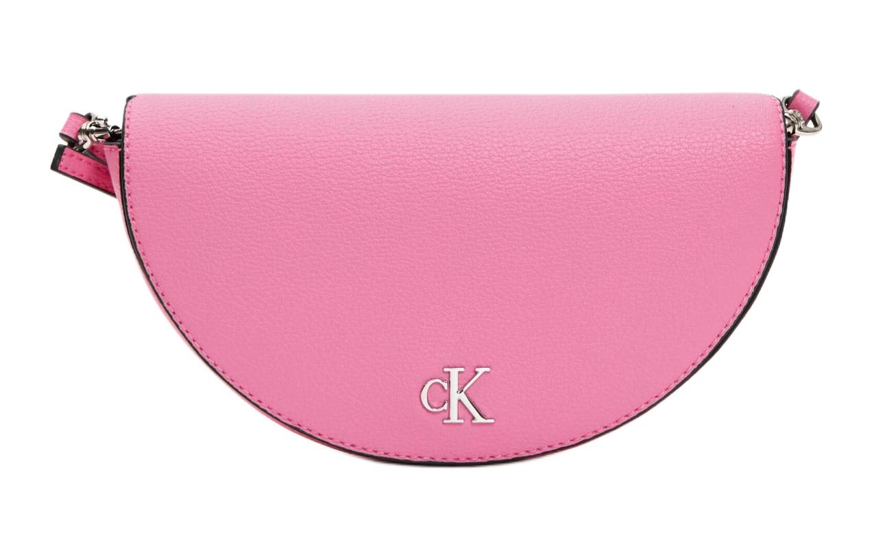 

Calvin Klein Искусственная кожа седельная сумка через плечо кроссбоди женская розовая
