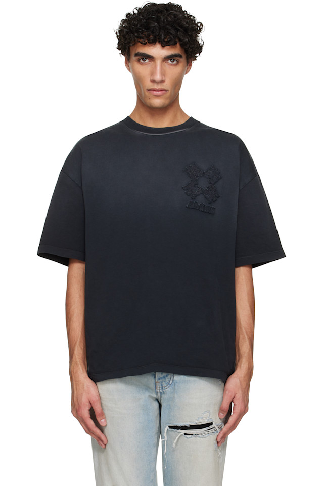 

Футболка Ma quad оверсайз Amiri, черный