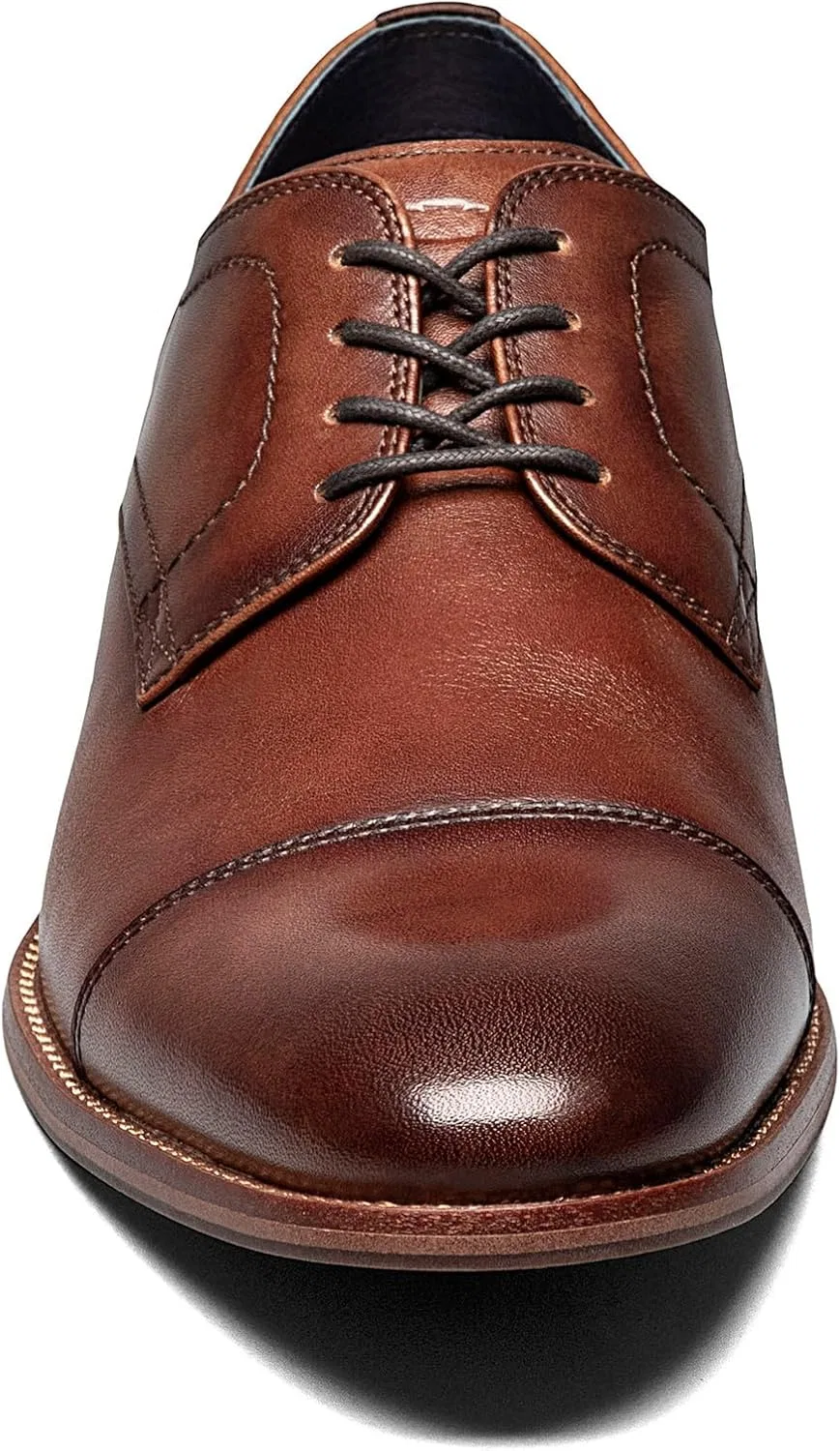 Мужские туфли Oxford Florsheim Flex Cap Toe, коньячный — фото 3